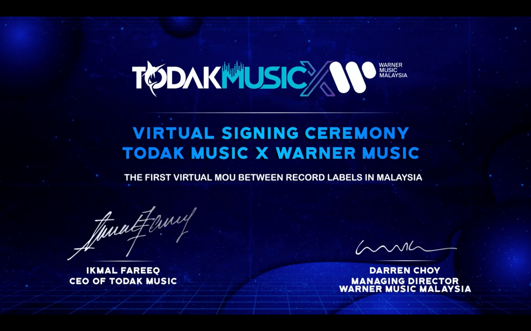 Todak Music X Warner Music Malaysia